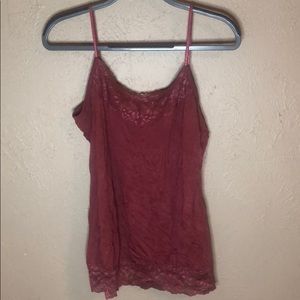 Lace detail Tank Top